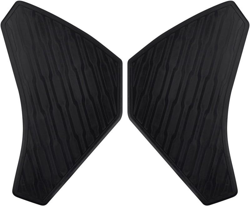 Ciuouient Motorcycle SideTank Pad, Gas Oil Fuel Tank Pad, Rubber Decal Tank Protector, Anti-Slip Scratch-Resistant Protector Sticker Compatible with Kawasaki KLR650 2022-2024 - Image 1